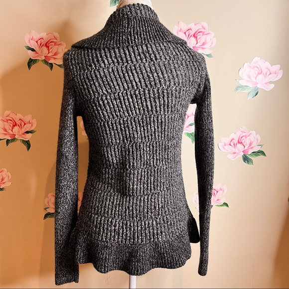 Express Open Front Drape Boleto Jacket. L-7 - Picture 6 of 7